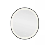 Дзеркало Qtap Gemini 800х700 з LED-підсвічуванням Touch, з антизапотіванням, з димером, рег. темп. кольору (3000-6500K) Reverse QT2578R8072B