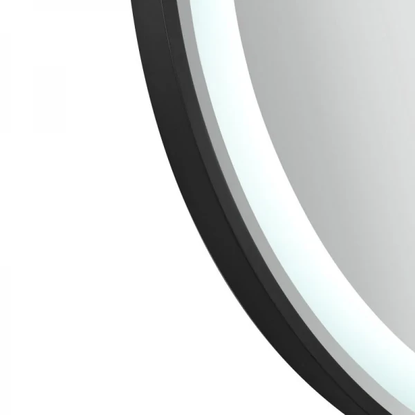 Дзеркало Qtap Gemini 800х700 з LED-підсвічуванням Touch, з антизапотіванням, з димером, рег. темп. кольору (3000-6500K) Reverse QT2578R8072B