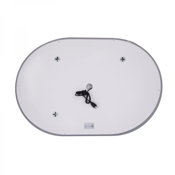 Дзеркало Qtap Gemini 650х900 з LED-підсвічуванням Touch, з антизапотіванням, з димером, рег. темп. кольору (3000-6500K) Reverse QT2578R6590