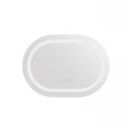 Дзеркало Qtap Gemini 600х800 з LED-підсвічуванням Touch, з антизапотіванням, з димером, рег. темп. кольору (3000-6500K) Reverse QT2578R6080