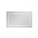 Дзеркало Qtap Cardinal 500х800 з LED-підсвічуванням Touch, з антизапотіванням, з димером, рег. темп. кольору (3000-6500K) Reverse QT0478C5080