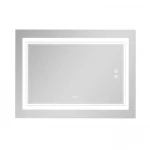 Дзеркало Qtap Cardinal 1000х700 з LED-підсвічуванням Touch, з антизапотіванням, з димером, рег. темп. кольору (3000-6500K) QT0478C10070