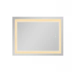 Дзеркало Qtap Cardinal 1000х800 з LED-підсвічуванням Touch, з антизапотіванням, з димером, рег. темп. кольору (3000-6500K) QT0478C10080