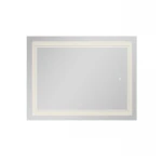 Дзеркало Qtap Cardinal 1000х800 з LED-підсвічуванням Touch, з антизапотіванням, з димером, рег. темп. кольору (3000-6500K) QT0478C10080