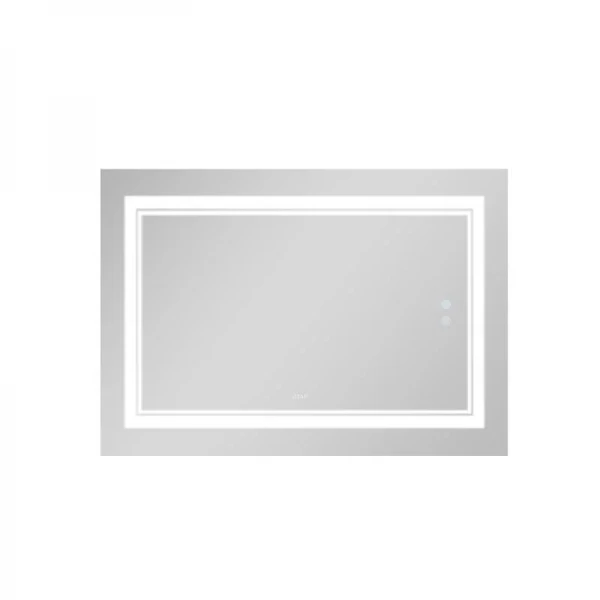 Дзеркало Qtap Cardinal 1200х800 з LED-підсвічуванням Touch, з антизапотіванням, з димером, рег. темп. кольору (3000-6500K) QT0478C12080