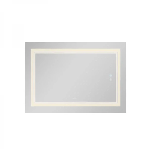Дзеркало Qtap Cardinal 1200х800 з LED-підсвічуванням Touch, з антизапотіванням, з димером, рег. темп. кольору (3000-6500K) QT0478C12080