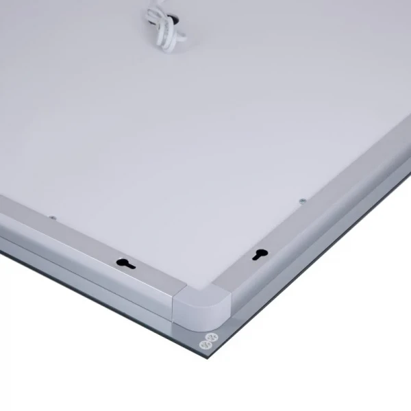 Дзеркало Lidz Kubis 700х800 з LED-підсвічуванням Touch, з антизапотіванням, з димером, рег. яскравості Reverse LD78LF9048070