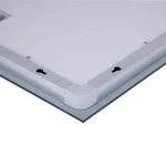 Дзеркало Lidz Kubis 500х800 з LED-підсвічуванням Touch, з антизапотіванням, з димером, рег. яскравості LD78LF9365080