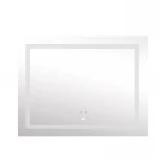 Дзеркало Lidz Kubis 1000х800 з LED-підсвічуванням Touch, з антизапотіванням, з димером, рег. яскравості LD78LF61410080