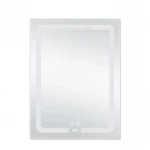 Дзеркало Lidz Kubis 600х800 з LED-підсвічуванням Touch, з антизапотіванням, з димером, рег. яскравості LD78LF9376080