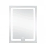 Дзеркало Lidz Kubis 600х800 з LED-підсвічуванням Touch, з антизапотіванням, з димером, рег. яскравості LD78LF9376080