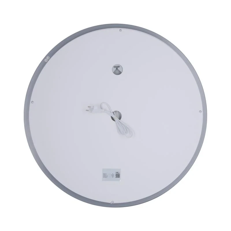 Дзеркало Lidz Aria R800 з LED-підсвічуванням Touch, з антизапотіванням, з димером, рег. яскравості LD78LR800