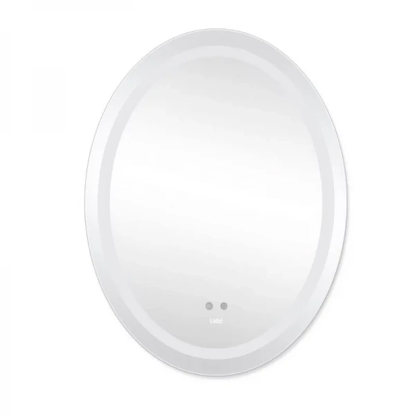 Дзеркало Lidz Vida 700х500 з LED-підсвічуванням Touch, з антизапотіванням, з димером, рег. яскравості LD78LF5070