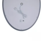 Дзеркало Lidz Vida 700х500 з LED-підсвічуванням Touch, з антизапотіванням, з димером, рег. яскравості LD78LF5070