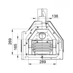 Thermo Alliance Горелка пеллетная СР 100 кВт Ceramik в комплекте с шнеком