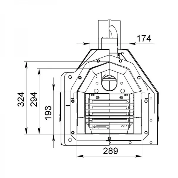 Thermo Alliance Горелка пеллетная СР 150 кВт Ceramik в комплекте с шнеком