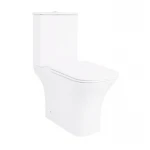 Унітаз-компакт Qtap Presto Quadro безободковий з сидінням Soft-close QT24221215AW