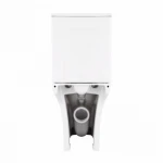 Унітаз-компакт Qtap Presto Quadro безободковий з сидінням Soft-close QT24221215AW