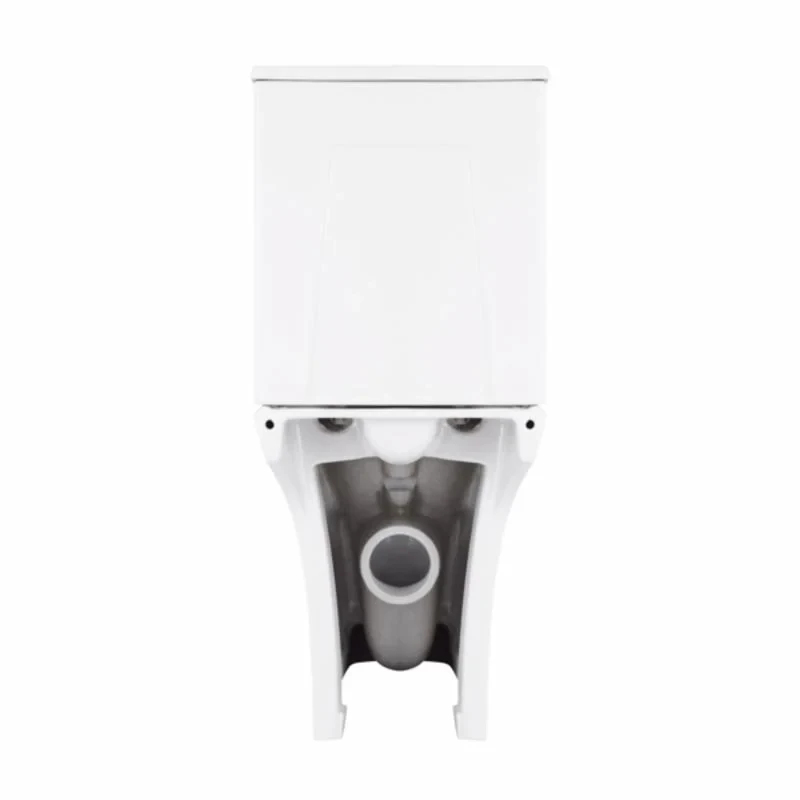 Унітаз-компакт Qtap Presto Quadro безободковий з сидінням Soft-close QT24221215AW