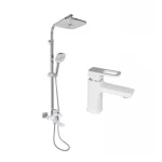 Набір змішувачів Wawel 001 + Wawel 1030 White