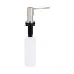 Дозатор для моющего средства Lidz LK118 круглый Brushed Steel (LDLK118BRU46400)