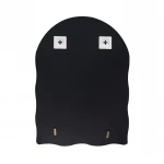 Зеркало Lidz Anny 140.07.02 425х575х105 настенное с полочкой прямоугольное с дугообразным верхом и фигурными боками LD78AN4557