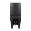 Унітаз підлоговий Qtap Scorpio Ultra Quiet безобідковий з сидінням Soft-close MATT BLACK QT14226088AMB