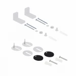 Унітаз підлоговий Qtap Scorpio Ultra Quiet безобідковий з сидінням Soft-close MATT BLACK QT14226088AMB