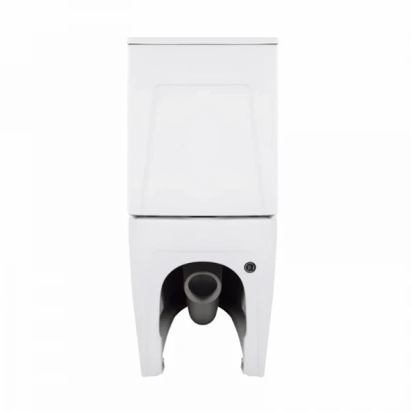 Унітаз підлоговий Qtap Robin New Ultra Quiet безобідковий з сидінням Soft-close WHITE QT13226083AW