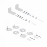 Унітаз підлоговий Qtap Robin New Ultra Quiet безобідковий з сидінням Soft-close WHITE QT13226083AW