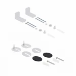 Унітаз підлоговий Qtap Robin Ultra Quiet безобідковий з сидінням Soft-close MATT BLACK QT13226083AMB