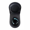 Унітаз підвісний Qtap Scorpio Ultra Quiet безобідковий з сидінням Soft-close MATT BLACK QT14332380AMB