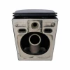 Унітаз підвісний Qtap Scorpio Ultra Quiet безобідковий з сидінням Soft-close MATT BLACK QT14332380AMB