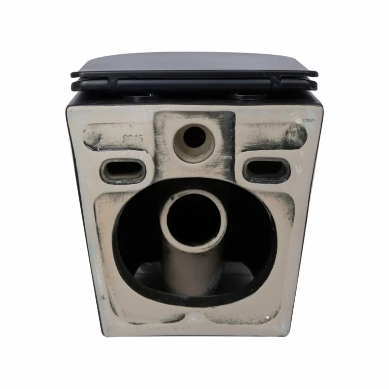 Унітаз підвісний Qtap Scorpio Ultra Quiet безобідковий з сидінням Soft-close MATT BLACK QT14332380AMB