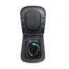 Унітаз підвісний Qtap Tern New Ultra Quiet безобідковий з сидінням Soft-close MATT BLACK QT17332303ASMB