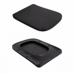 Унітаз підвісний Qtap Tern New Ultra Quiet безобідковий з сидінням Soft-close MATT BLACK QT17332303ASMB