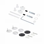 Унітаз підвісний Qtap Robin New Ultra Quiet безобідковий з сидінням Soft-close MATT BLACK QT13332381АSMB