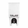 Унитаз-моноблок напольный Qtap Swan Ultra Quiet безободковый с сиденьем Soft-Close WHITE QT16226080AW