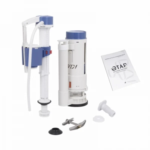 Унітаз-моноблок підлоговий Qtap Swan Ultra Quiet безобідковий з сидінням Soft-close WHITE QT16226080AW