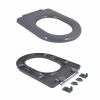 Унитаз напольный Qtap Freedom инклюзивный Rimless безободковый с сиденьем Soft-Close WHITE QT22226098W