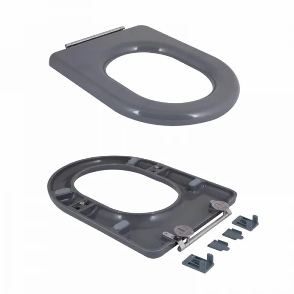 Унітаз підлоговий Qtap Freedom інклюзивний Rimless безобідковий з сидінням Soft-close WHITE QT22226098W