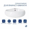 Раковина Qtap Leo 380x360x130 White QT11115010WN