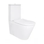 Унітаз підлоговий Qtap Vlasta Ultra Quiet безобідковий з сидінням Soft-close WHITE QT28228300W