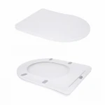 Унітаз підлоговий Qtap Grand Ultra Quiet безобідковий з сидінням Soft-close WHITE QT26228301W