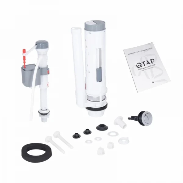 Унітаз підлоговий Qtap Grand Ultra Quiet безобідковий з сидінням Soft-close WHITE QT26228301W