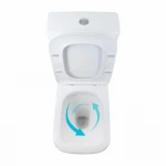 Унітаз підлоговий Qtap Stenava Rimless безобідковий з сидінням Soft-close WHITE QT27228303W