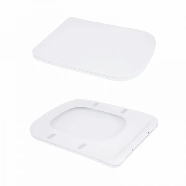 Унітаз підлоговий Qtap Stenava Rimless безобідковий з сидінням Soft-close WHITE QT27228303W