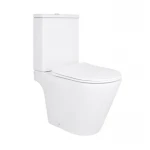 Унітаз підлоговий Qtap Dove Rimless безобідковий з сидінням Soft-close WHITE QT06228380BW