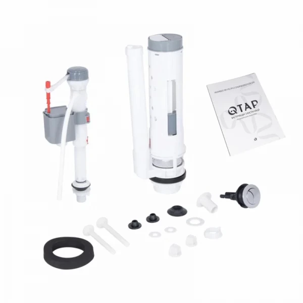 Унітаз підлоговий Qtap Dove Rimless безобідковий з сидінням Soft-close WHITE QT06228380BW