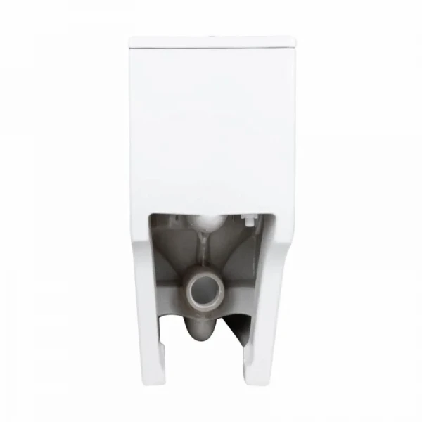 Унітаз-моноблок підлоговий Qtap Kolibri Ultra Quiet безобідковий з сидінням Soft-close WHITE QT10226380W